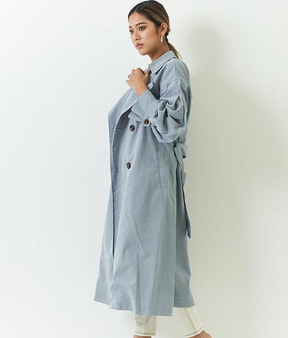 ボリューム スリーブタック トレンチ コート 795-8312