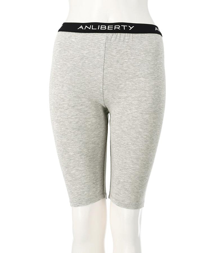 ANLIBERTY ロゴ ゴム ハーフ レギンス 30-2022