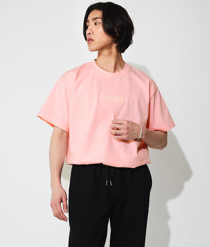 ANLIBERTY ベーシック ボックス ロゴ Tシャツ【ユニセックス】 30-3026