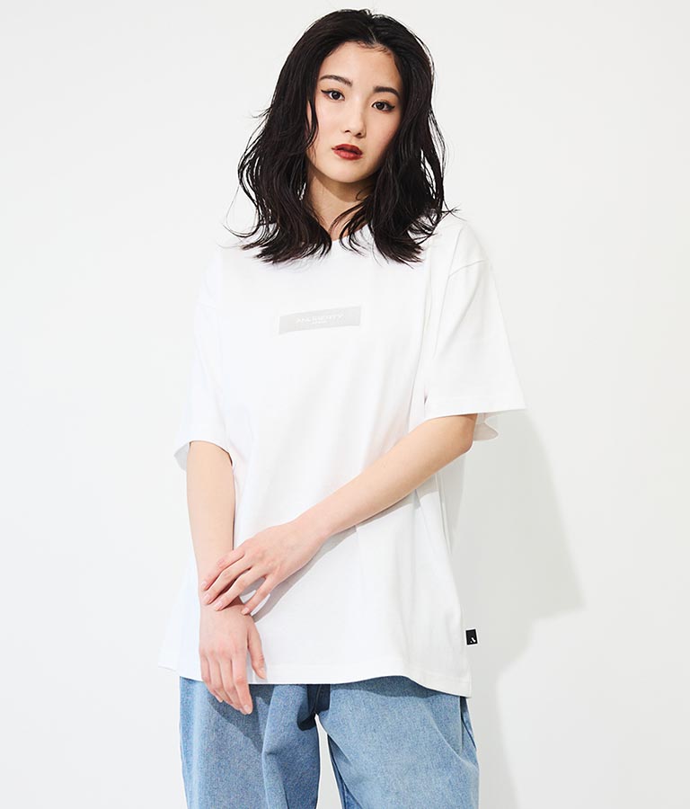 ANLIBERTY ベーシック ボックス ロゴ Tシャツ【ユニセックス】 30-3026