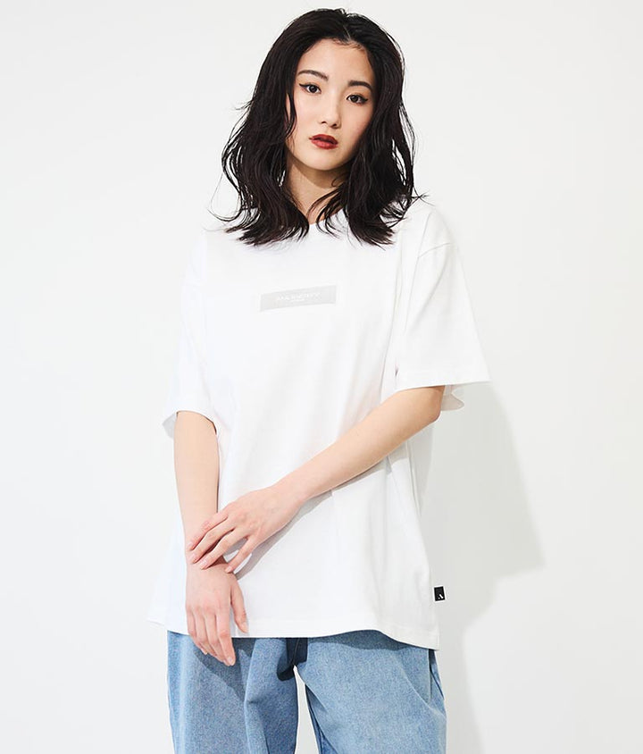 ANLIBERTY ベーシック ボックス ロゴ Tシャツ【ユニセックス】 30-3026