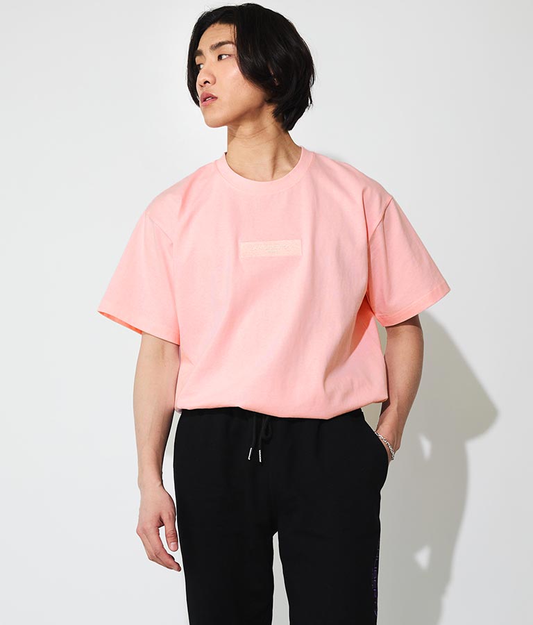 ANLIBERTY ベーシック ボックス ロゴ Tシャツ【ユニセックス】 30-3026