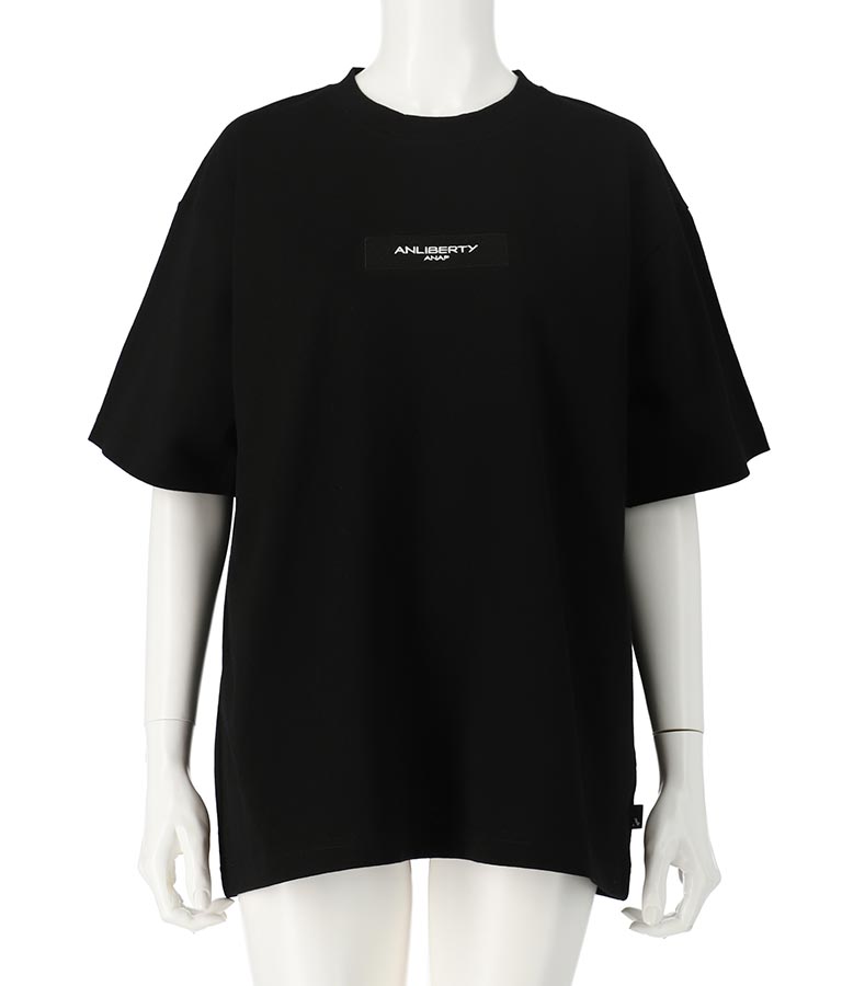 ANLIBERTY ベーシック ボックス ロゴ Tシャツ【ユニセックス】 30-3026