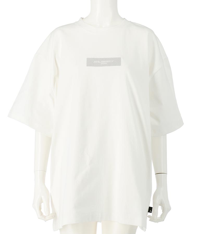 ANLIBERTY ベーシック ボックス ロゴ Tシャツ【ユニセックス】 30-3026