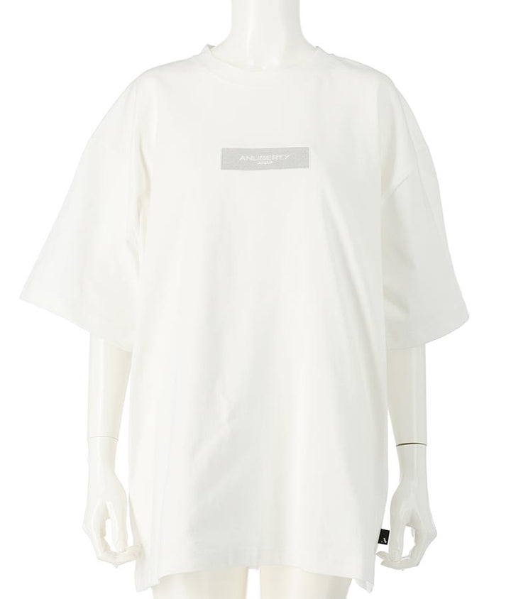 ANLIBERTY ベーシック ボックス ロゴ Tシャツ【ユニセックス】 30-3026