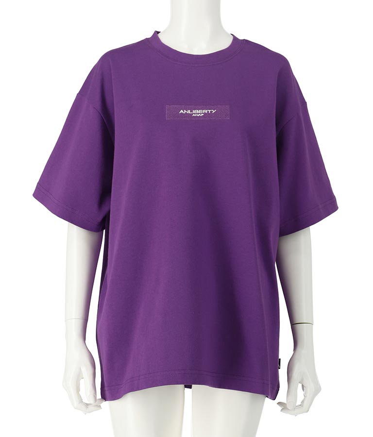 ANLIBERTY ベーシック ボックス ロゴ Tシャツ【ユニセックス】 30-3026