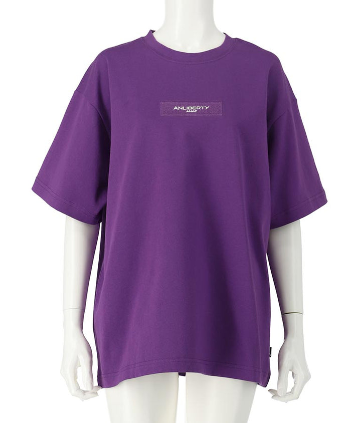 ANLIBERTY ベーシック ボックス ロゴ Tシャツ【ユニセックス】 30-3026