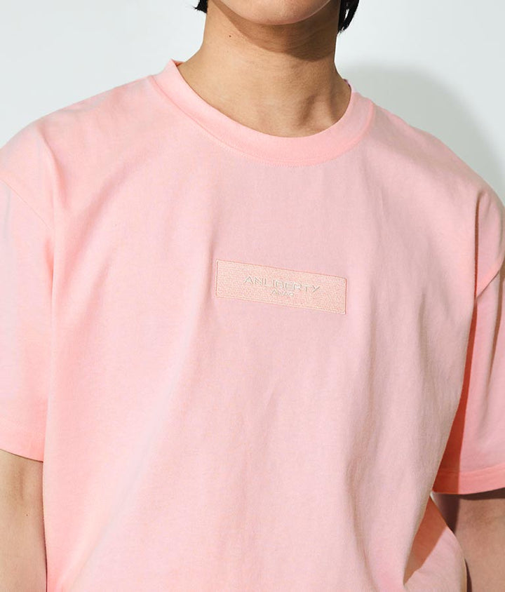 ANLIBERTY ベーシック ボックス ロゴ Tシャツ【ユニセックス】 30-3026