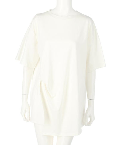 フロントツイストスリットTシャツ 153-5376
