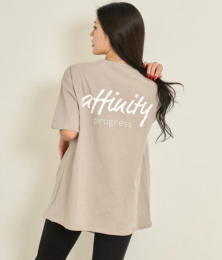 フロントツイストスリットTシャツ 153-5376