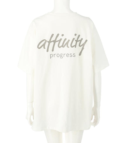 フロントツイストスリットTシャツ 153-5376