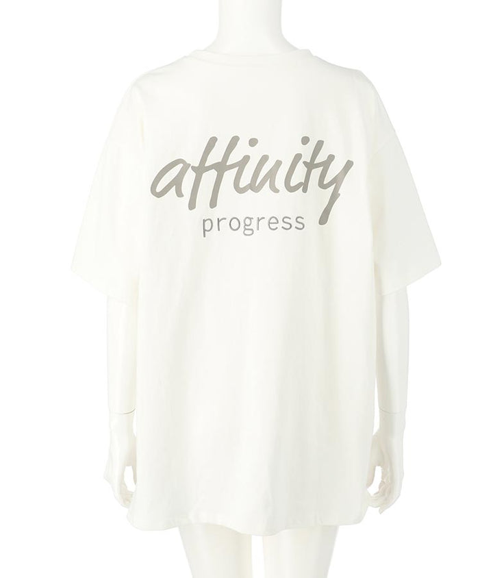 フロントツイストスリットTシャツ 153-5376