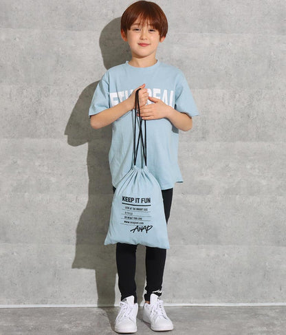 ビッグ Tシャツ + レギンス 巾着セット  428-2748