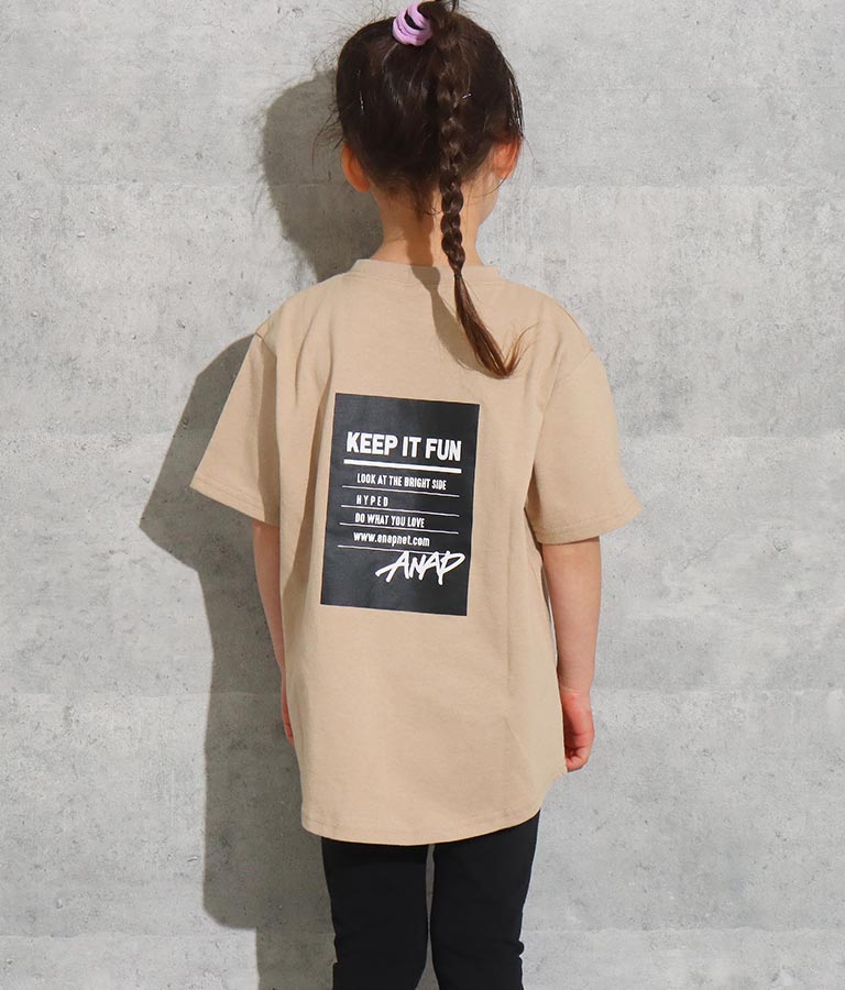 ビッグ Tシャツ + レギンス 巾着セット  428-2748