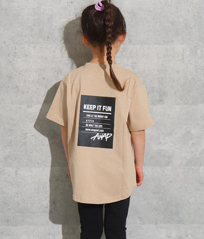 ビッグ Tシャツ + レギンス 巾着セット  428-2748