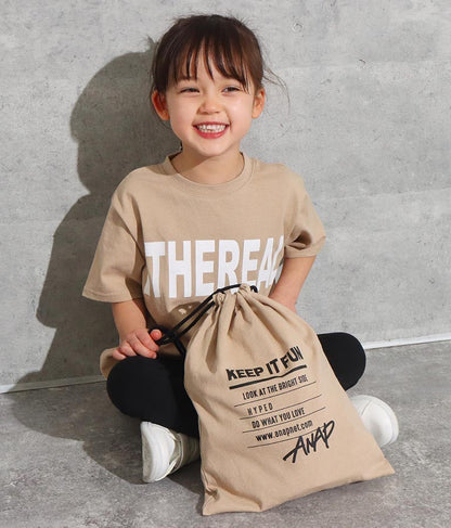 ビッグ Tシャツ + レギンス 巾着セット  428-2748