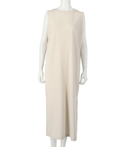 ミニ裏毛 ノースリーブ ロング ワンピース 797-8890