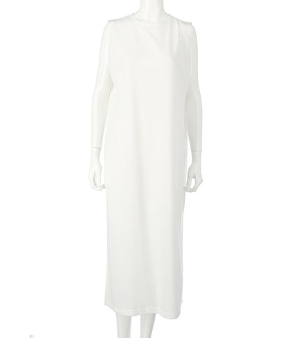 ミニ裏毛 ノースリーブ ロング ワンピース 797-8890