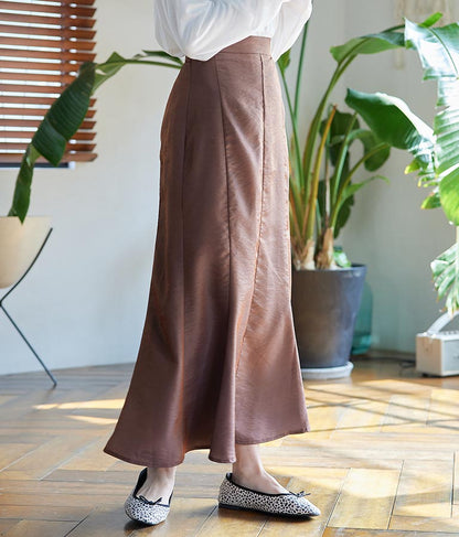 シャンブレーマーメイドスカート 521-6276