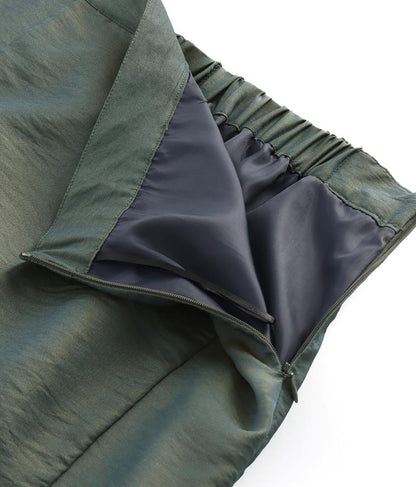 シャンブレーマーメイドスカート 521-6276