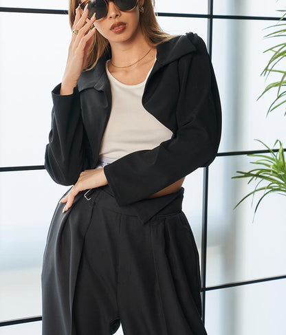 カット ジョーゼット ショート ジャケット  495-2475