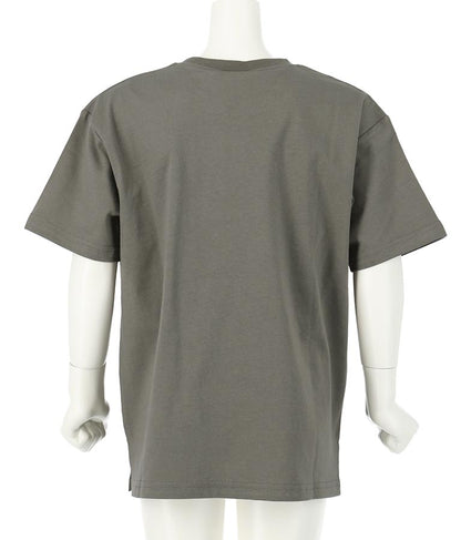 バイカラープリントビッグTシャツ 423-2824