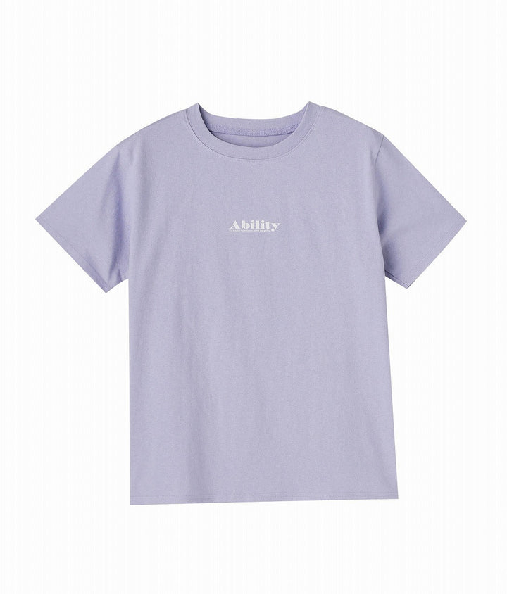 天竺スモールロゴプリントTシャツ 363-9096