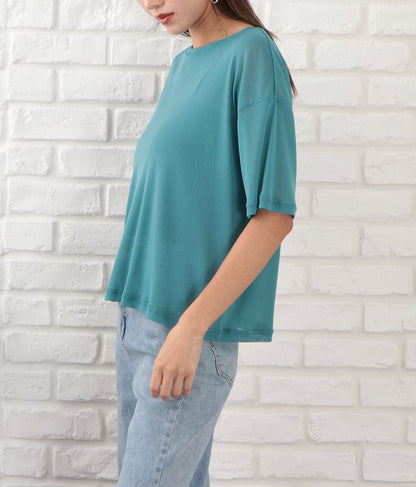 シアーネットTシャツ 493-2393