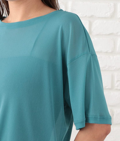 シアーネットTシャツ 493-2393