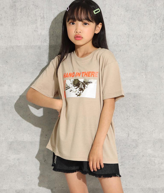 フォト ペイント プリント ビッグ Tシャツ  423-2796