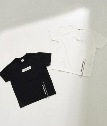 リングジップ スリット ビッグ Tシャツ  423-2799