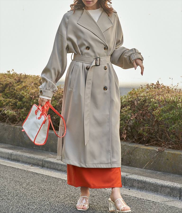 SorbetColor トレンチ コート 556-5742