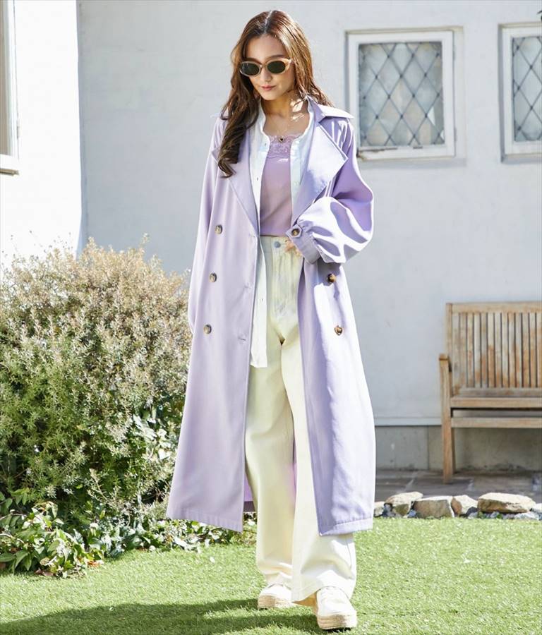 SorbetColor トレンチ コート 556-5742