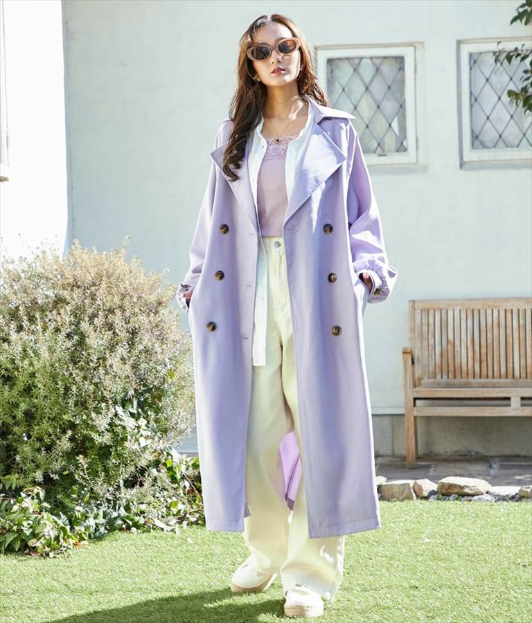 SorbetColor トレンチ コート 556-5742