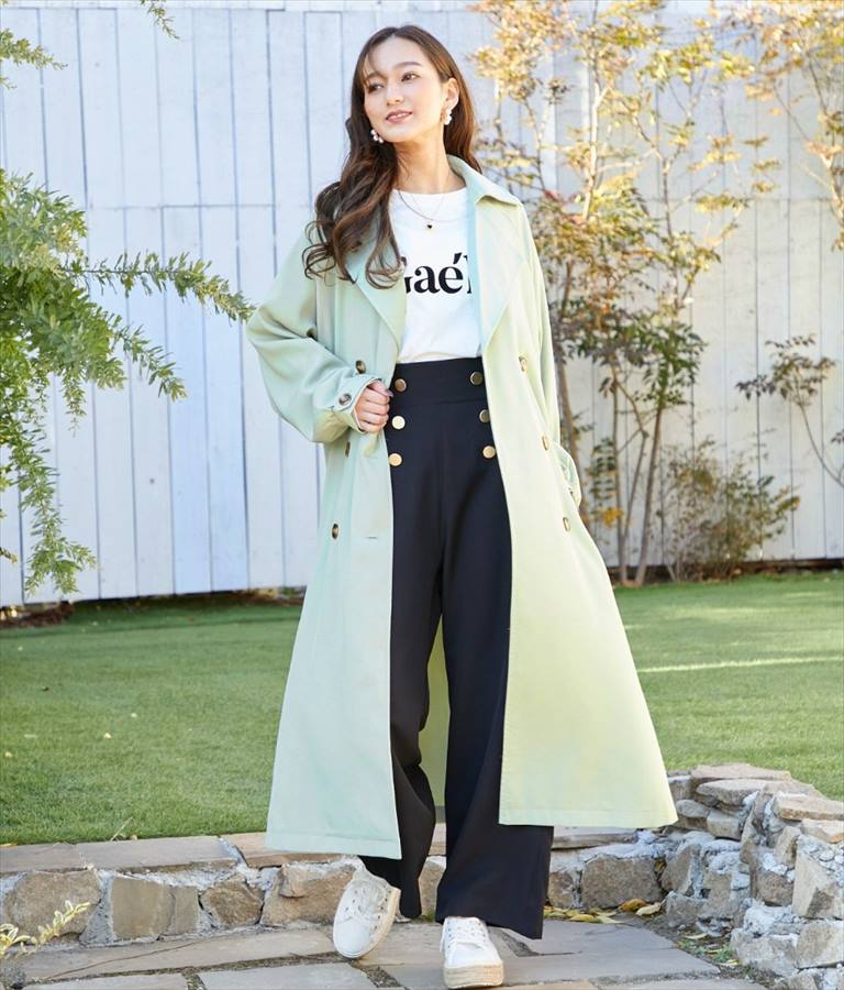 SorbetColor トレンチ コート 556-5742