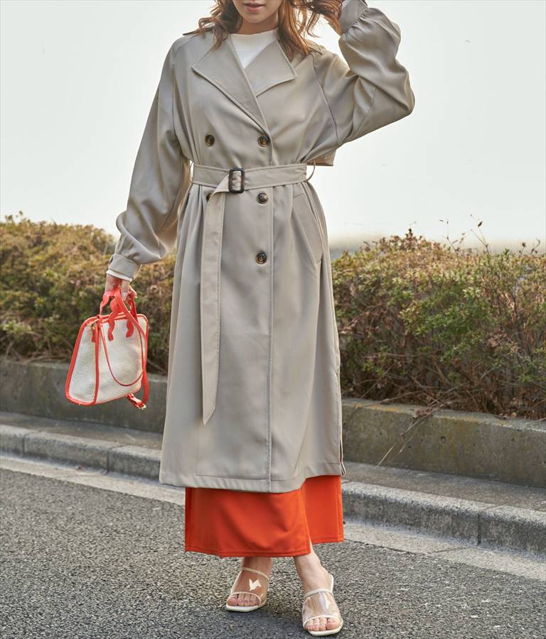 SorbetColor トレンチ コート 556-5742