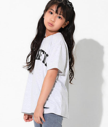 カレッジ ロゴ ダメージ ビッグ Tシャツ 423-2555