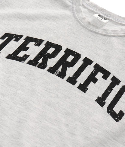 カレッジ ロゴ ダメージ ビッグ Tシャツ 423-2555