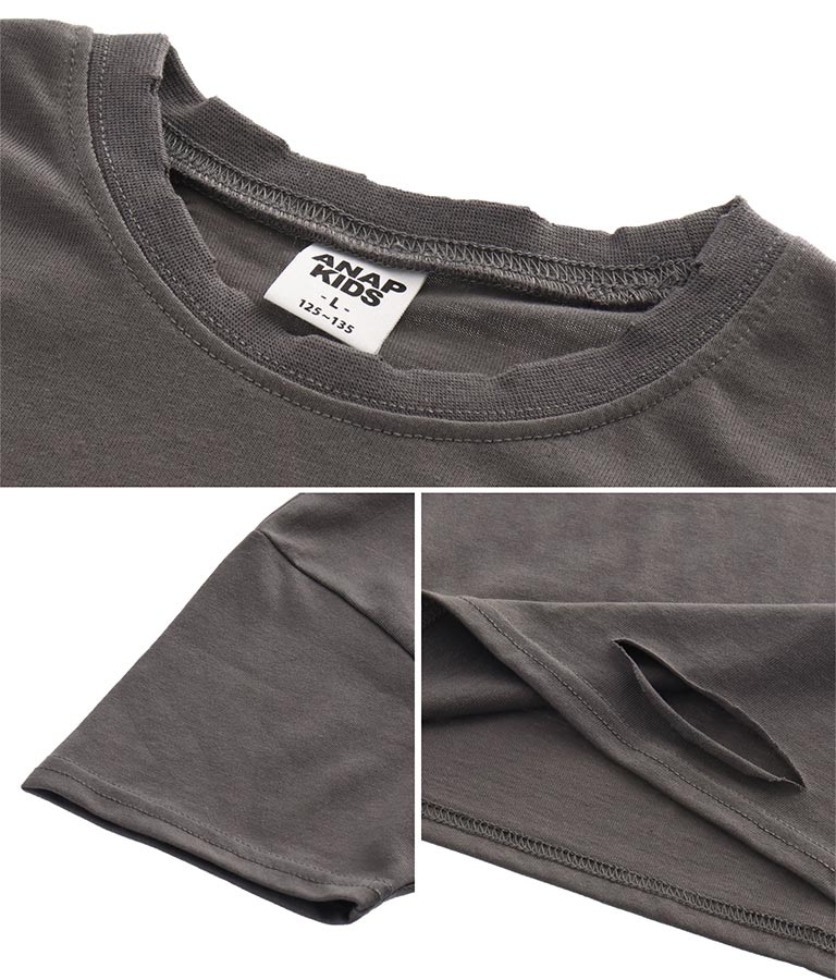 カレッジ ロゴ ダメージ ビッグ Tシャツ 423-2555