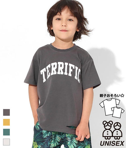 カレッジ ロゴ ダメージ ビッグ Tシャツ 423-2555