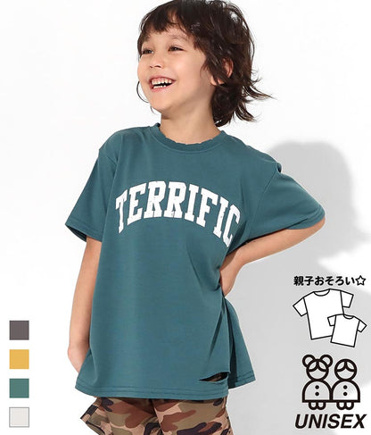 カレッジ ロゴ ダメージ ビッグ Tシャツ 423-2555