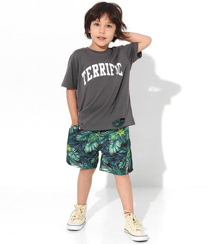 カレッジ ロゴ ダメージ ビッグ Tシャツ 423-2555