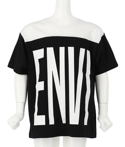 プリント 配色 ビッグ Tシャツ 423-2789
