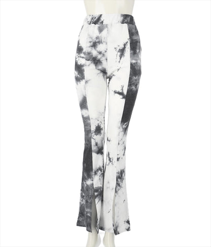 タイダイ リブ スリット フレアパンツ  152-5212