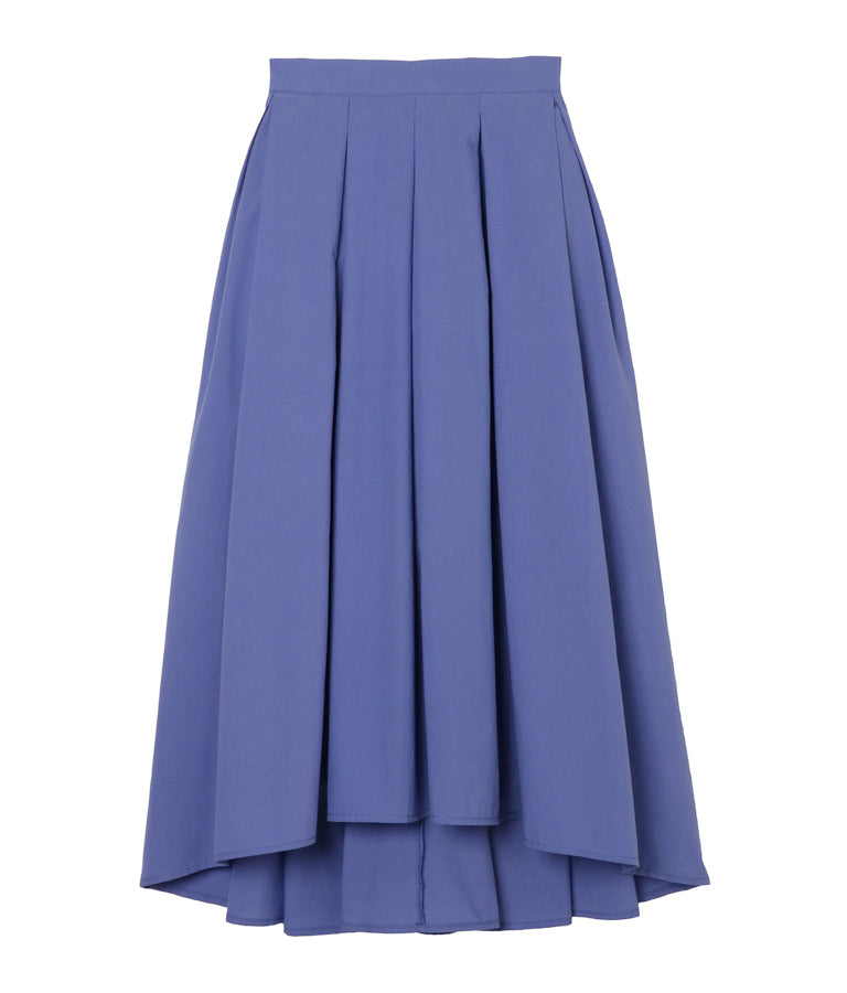 ボリュームアシンメトリーフレアスカート