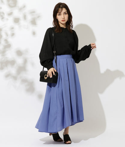 ボリューム アシンメトリー フレア スカート 521-6318