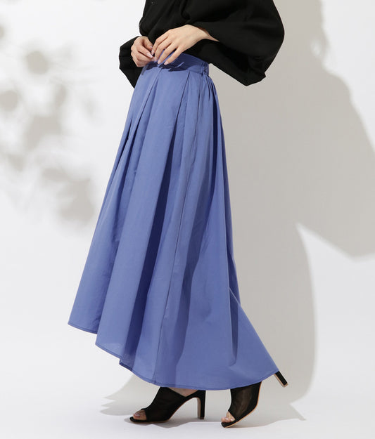 ボリューム アシンメトリー フレア スカート 521-6318