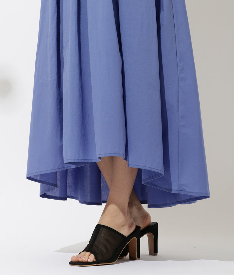 ボリューム アシンメトリー フレア スカート 521-6318