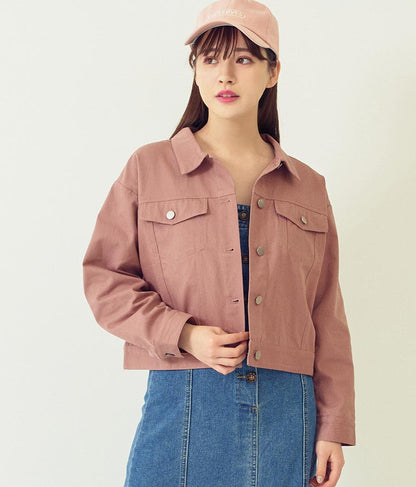 カラーツイル ショート ジャケット 524-6264