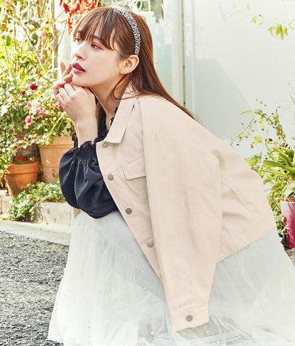 カラーツイル ショート ジャケット 524-6264